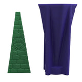 3D Triangular Shape Candle Mold European American Classical Scented Mold