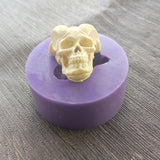 Skull Shape Silicone Mold for DIY Decoration Making
