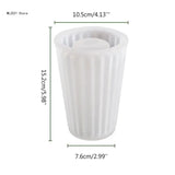 3D Vase Pen Holder Resin Mold Flower Epoxy Resin Casting Succulent Pot Mold