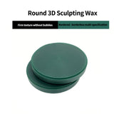 3D Wax Round Cake Carving Wax Jewelry Tool