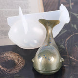 3D Whale Crystal Resin Mold DIY Desktop Ornament Decorative Mirror Silicone
