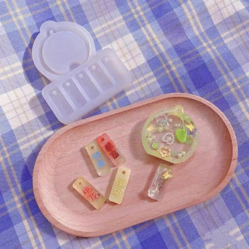 3D Wind Chime Epoxy Resin Silicone Molds DIY Pendant Ornaments