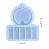 3D Wind Chime Epoxy Resin Silicone Molds DIY Pendant Ornaments