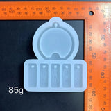 3D Wind Chime Epoxy Resin Silicone Molds DIY Pendant Ornaments