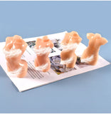 3D Woman Men Body Silicone Mold DIY Epoxy Resin Casting