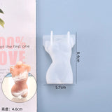 3D Woman Men Body Silicone Mold DIY Epoxy Resin Casting
