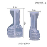 Hand Shaped Candle Mold Silicone Flexible Wax Soap Craft Tool