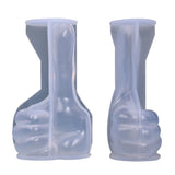 Hand Shaped Candle Mold Silicone Flexible Wax Soap Craft Tool