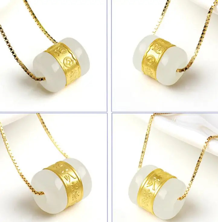 3D Inlay Tianyu Transfer Beads Pendant H45