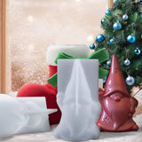 3D Snowman Santa Claus Silicone Mold Epoxy Resin Craft Decoration