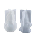 3D Snowman Santa Claus Silicone Mold Epoxy Resin Craft Decoration