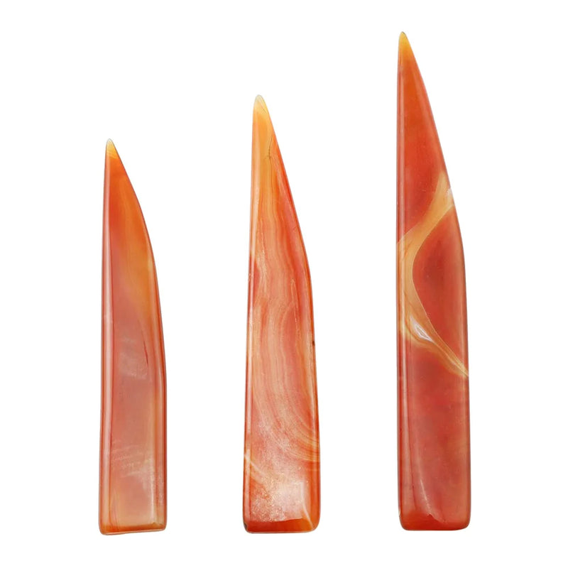 3IN1 Burnisher Polishing Agate for Silver Scraping Knife