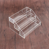3Layers Acrylic Clear Nail Polish Storage Rack Makeup Cosmetic Organizer