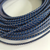 3MM 10Yards 100% Cow Leather Braided Cords Ropes