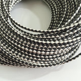 3MM 10Yards 100% Cow Leather Braided Cords Ropes
