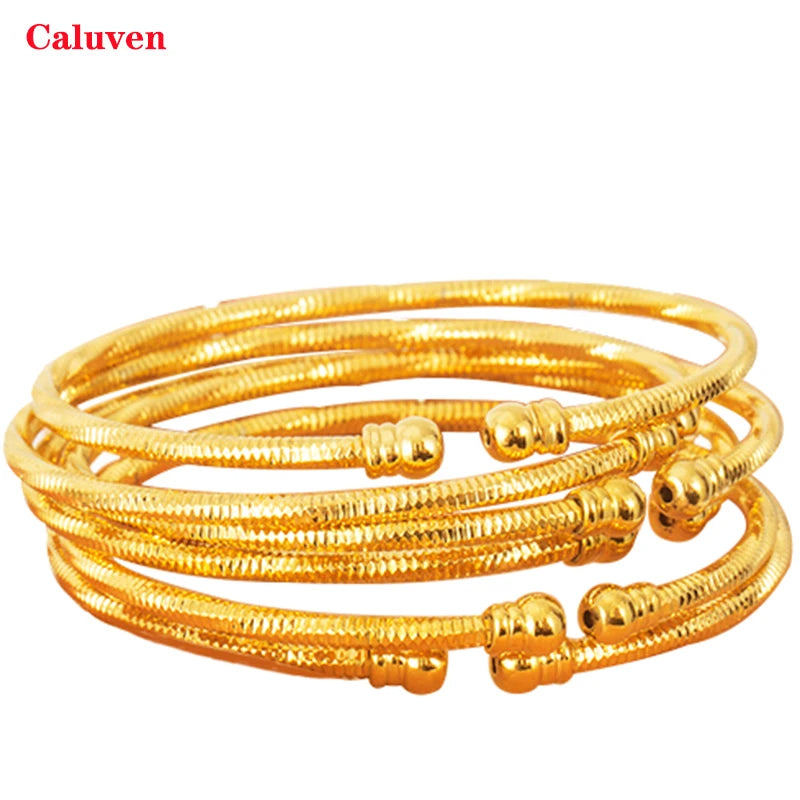 Indian African Bangles Dubai Bracelet Wedding Jewelry
