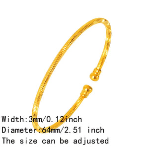 Indian African Bangles Dubai Bracelet Wedding Jewelry