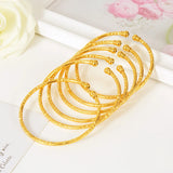 3MM African Jewelry Indian Bangles Ball Dubai Bangles For Women