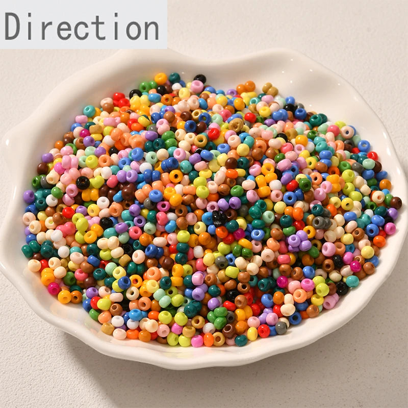 3MM Cream Rice Beads DIY Jewelry Accessories