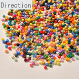 3MM Cream Rice Beads DIY Jewelry Accessories