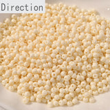 3MM Cream Rice Beads DIY Jewelry Accessories