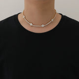 3MM Flowers Shape CZ Tennis Chain Women Necklace Brass Cubic Zircon Chains