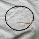 3MM Natural Spinel Beads Necklace 18 inch Bohemia Yoga Colorful Inspiration