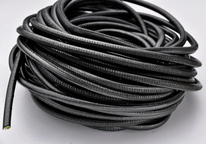 3MM Nappa Stitched Leather Cord