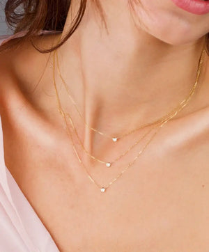 3MM CZ Bezel Silver Chain Choker Necklace 925 Sterling Silver