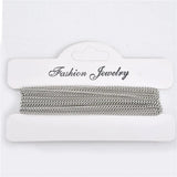 3M Cuban Link Chain for Jewelry Making