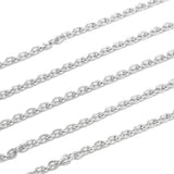 3mm Stainless Steel Cross Chains for Jewelry Making
