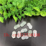 3PC DIY Natural Emerald Pixiu Pendant Necklace