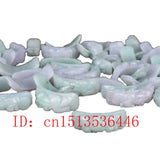 Natural Jade Emerald Pixiu Beads Bracelet Pendant DIY Accessories Bangle