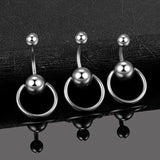 3PC Steel Navel Piercing Sexy Belly Piercing Ombligo Belly Button Rings Nombril