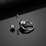 3PC Steel Navel Piercing Sexy Belly Piercing Ombligo Belly Button Rings Nombril