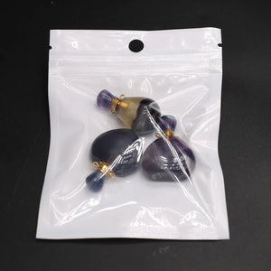 Fluorite Stone Heart Perfume Bottle Pendant for Jewelry Making DIY Necklace