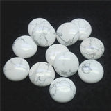 3PCS 40MM Turquoise Stone Round Cabochons Women Pendants Making