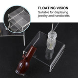 3PCS Acrylic Riser Set Clear Display Risers Jewelry Stand Accessories