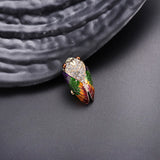 3PCS Cicada Look Brooch Pins for Women Crafts Dress Insect Series
