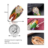 3PCS Cicada Look Brooch Pins for Women Crafts Dress Insect Series