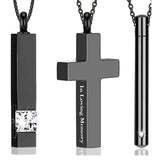 3PCS Memorial Urn Pendant Necklaces - Ashes Necklace For Memorial