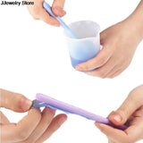 3PCS Silicone Mirror Stirring Rod Resin Dripping Tool