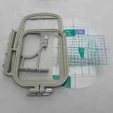 3PCS Embroidery Hoop Frame Set for Brother Sewing Machines