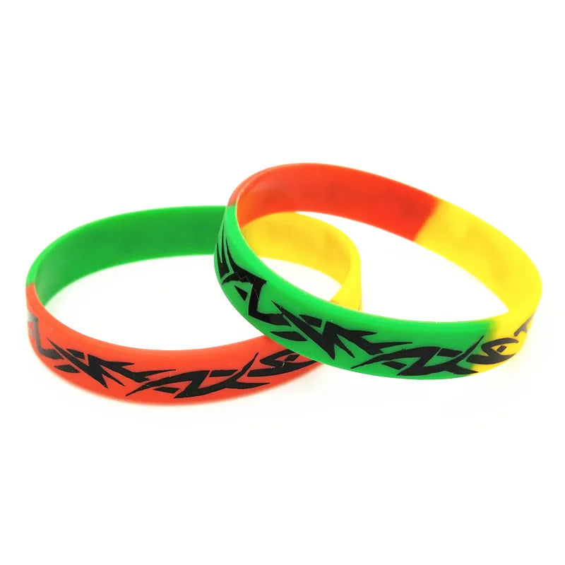 3PCS Ghana Silicone Bracelet for Adults SH273