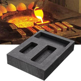 3PCS Graphite Ingot Mold Furnace Casting Smelting Tool