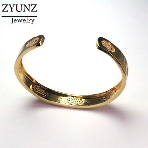 Lucky Eye Open Cuff Bracelet Bangle Micro Pave Fatima Hamsa Hand Bangle