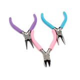 3PCS Mini Pliers Sets Round Nose Plier Side Wire Cutter Jewelry Making Hand Tool