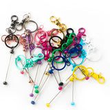 3PCS Metal Lobster Claw Clasp Keychain DIY Components