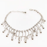 3PCS Summer Beach Anklet Bracelet Multilayer Circle Pattern Leg Chain