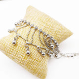 3PCS Summer Beach Anklet Bracelet Multilayer Circle Pattern Leg Chain